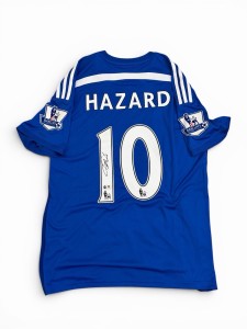 Eden Hazard Signed Chelsea ACG Authenticated 2014/15 Shirt COA for sale on Ebay