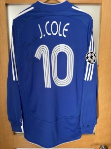 Chelsea 2006/07 Champions League Match Issue Long Sleeve Shirt - Joe Cole Signed for sale on Ebay
