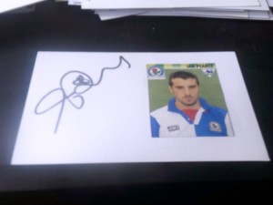 IAN PEARCE CHELSEA BLACKBURN WEST HAM FULHAM SOUTHAMPTON  SIGNED CARD for sale on Ebay