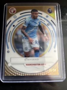 2026 Topps Pristine Premier League Savinho /50 Manchester City for sale on Ebay