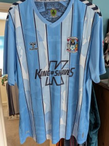 Coventry City FC Hummel 2023/24 Home Shirt. Men's 2XL for sale on Ebay
