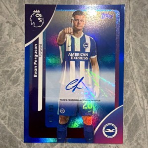 Topps Premier League 2025-26 Evan Ferguson Brighton Auto AC-EFE /150 for sale on Ebay