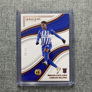 2023/24 Panini Immaculate Carlos Baleba RC 21/60 Brighton / Manchester United for sale on Ebay