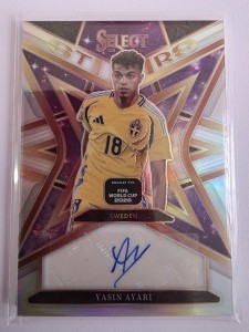 2025-26 Panini Select Road to FIFA WC 2026 Yasin Ayari Auto #Sweden #Brighton for sale on Ebay