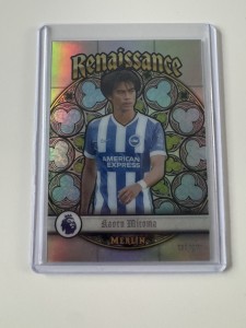 KAORU MITOMA 2025-26 TOPPS MERLIN RENAISSANCE REFRACTOR SSP BRIGHTON (CASE HIT) for sale on Ebay