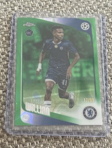 Topps Chrome UEFA Champions League 2026 Estêvão Willian RC Chelsea #66 17/99 for sale on Ebay