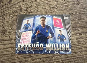 Topps 2026/27 Estêvão Willian Billboard Material BB 8 Insert Chelsea for sale on Ebay
