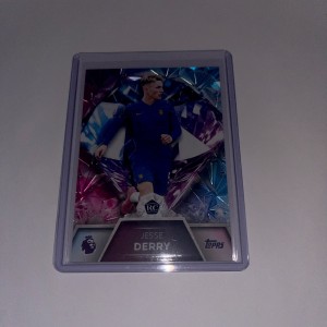 TOPPS PREMIER LEAGUE FLAGSHIP 2027 JESSE DERRY CHELSEA DIAMOND ROOKIE DR3 for sale on Ebay