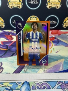 2025-26 Topps Premier League João Pedro Orange Parallel /25 Autograph Chelsea for sale on Ebay