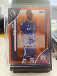 Ashley Cole Auto Numbered 25 Topps Premier League 2025/26 Chelsea for sale on Ebay