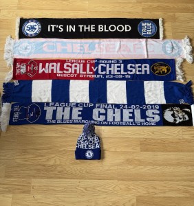 Chelsea Football Scarf Bundle for sale on Ebay