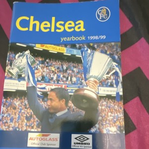 Chelsea FC Football Yearbook Handbook/Annual 1998/99 Season 1998-1999 for sale on Ebay