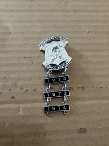 Vintage Birmingham City Supporters Club Badge With 1972-73-74 Date Bars for sale on Ebay