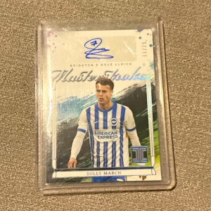 Panini Impeccable Premier League Solly March Brighton Master Strokes Auto 11/25 for sale on Ebay
