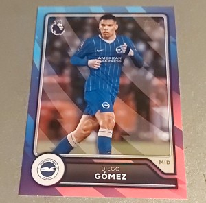 Topps Premier League 2026/27 Diego Gómez Brighton & Hove Albion #83 Parallel for sale on Ebay