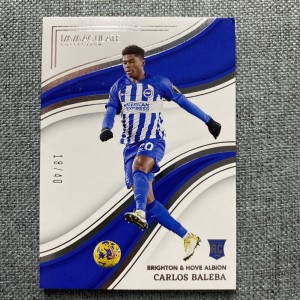2023/24 Panini Immaculate Carlos Baleba RC 18/40 Brighton / Manchester United for sale on Ebay