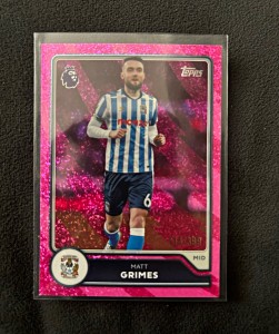 Topps Premier League Matt Grimes Coventry City Pink Parallel 114/399 Card for sale on Ebay
