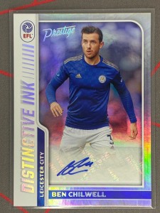 2025-26 Panini Prestige EFL Ben Chilwell Auto Leicester City for sale on Ebay