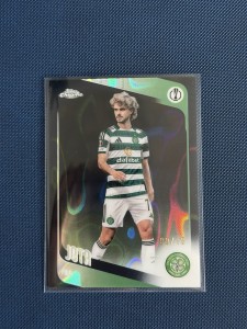 Topps Chrome UCC 2025/26 Jota /10 Celtic FC for sale on Ebay
