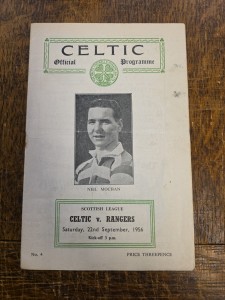 Celtic Vs Rangers 22nd September 1956 Football Programme for sale on Ebay