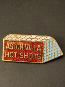 Aston Villa Hot Shots Enamel Football Badge/Pin - Coffer Northampton for sale on Ebay