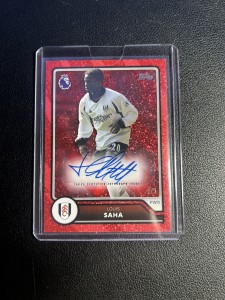 Topps Flagship 2026/27 Louis Saha 2/5 Auto Fulham for sale on Ebay