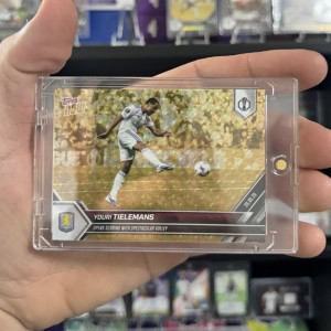 Topps Now Youri Tielemans Aston Villa UEFA Europa League 1/1 for sale on Ebay