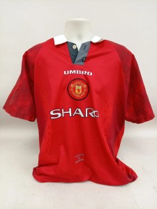 Manchester United 1996-1998 Sharp Red Home Football Shirt XL Umbro for sale on Ebay