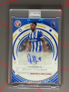 2025-26 Topps Pristine Premier League Danny Welbeck Blue Auto /75 Brighton for sale on Ebay