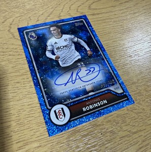 Topps Premier League Flagship 26/27 Antonee Robinson Auto /150 Fulham for sale on Ebay