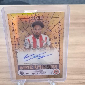 topps premier league merlin 2026 kevin schade brentford Auto /50 for sale on Ebay