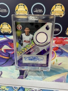 Topps Pristine 2026 Heung-min Son Match Worn Patch Auto /99 Tottenham Hotspur for sale on Ebay