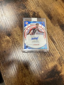 Chris Rigg  Auto /75 Topps Pristine Sunderland England Rookie RC for sale on Ebay