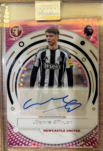 Topps Pristine Premier League 2026 Lewis Miley Newcastle United PA-LM Auto 10/15 for sale on Ebay