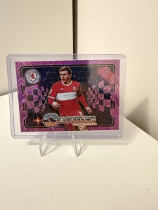 Matt Targett Middlesbrough Cosmic Pink 02/25 Panini Football 2026 EFL for sale on Ebay