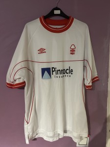 2000-2003 Nottingham Forest Away Shirt Pinnacle Xl Mens for sale on Ebay