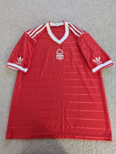 Original Adidas Nottingham Forest 1984-1986 Home Shirt - Large for sale on Ebay