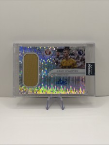 Adam Wharton Match Worn Patch Auto 2026 Topps Pristine Crystal Palace 2 for sale on Ebay
