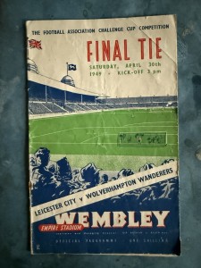 1949 FA Cup Final Wolverhampton Wanderers vs. Leicester City Wembley Cup Program for sale on Ebay