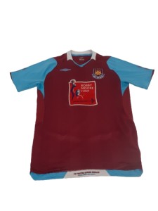 Umbro West Ham United Bobby Moore Fund Charity Football Shirt UK Preloved Retro for sale on Ebay