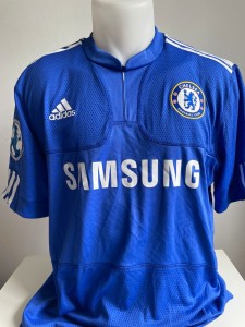 adidas Chelsea rare match shirt Michael Essien USA tour 2009 v Inter Milan signd for sale on Ebay