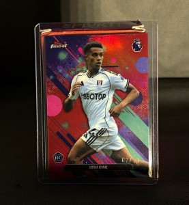 Topps Finest 2025-26 Premier League Josh King Fulham FC #46 RC 02/10 for sale on Ebay