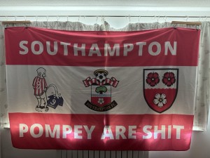 Southampton FC Football Flag/Banner “SOUTHAMPTON FC” for sale on Ebay